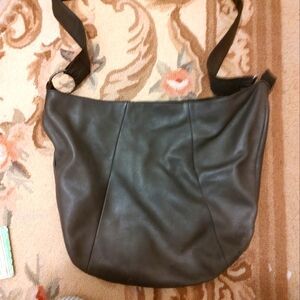 Old Navy leather crossbody sachel